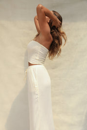 Flora Tube Top - Coconut
