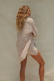 Mimi Shirt Dress - Shifting Sand