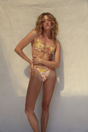 Enzo Bikini Bottom - Ikebana