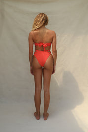 Leilani Bikini Top - Hibiscus Weave