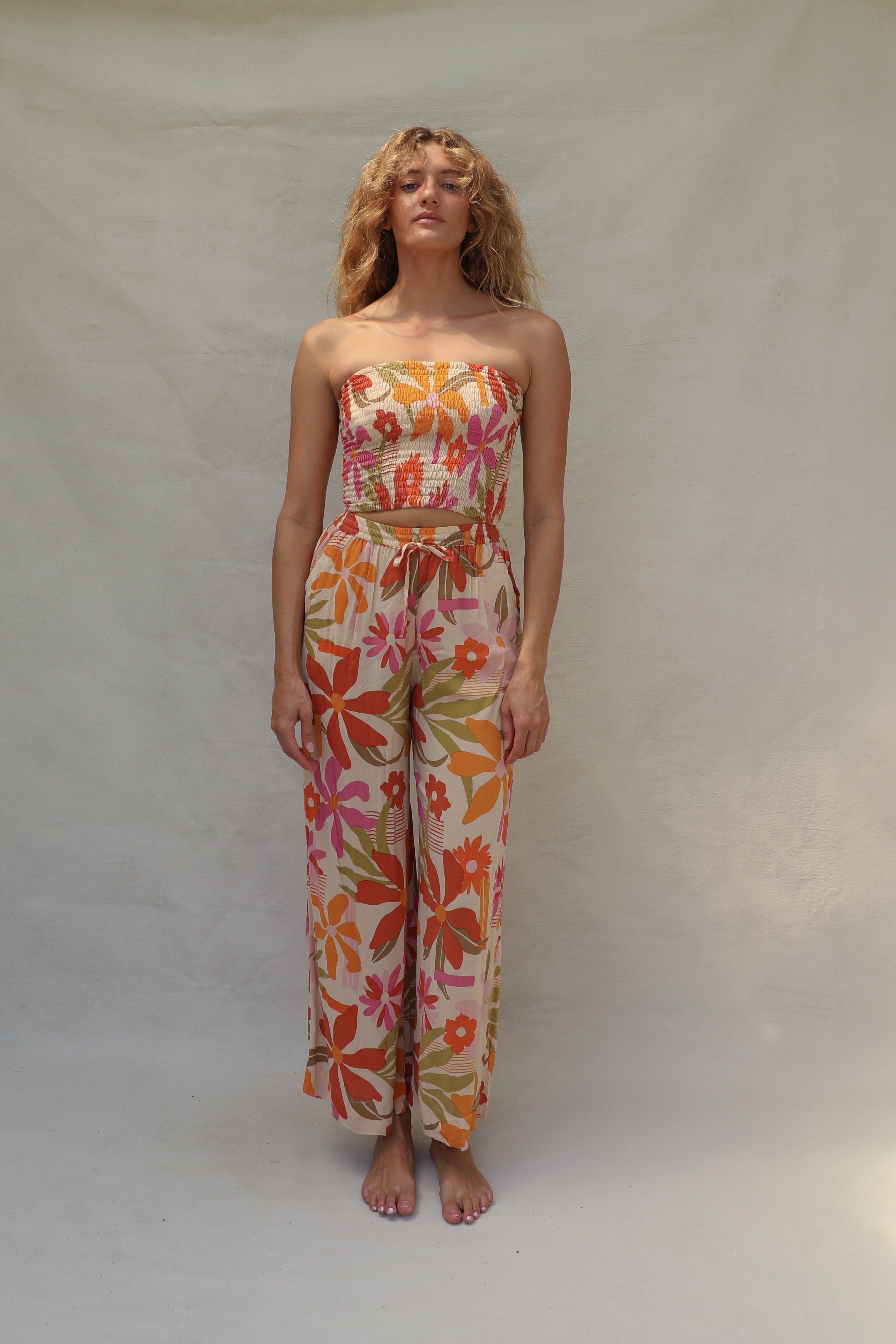 Flora Tube Top - Ikebana