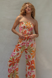 Flora Tube Top - Ikebana