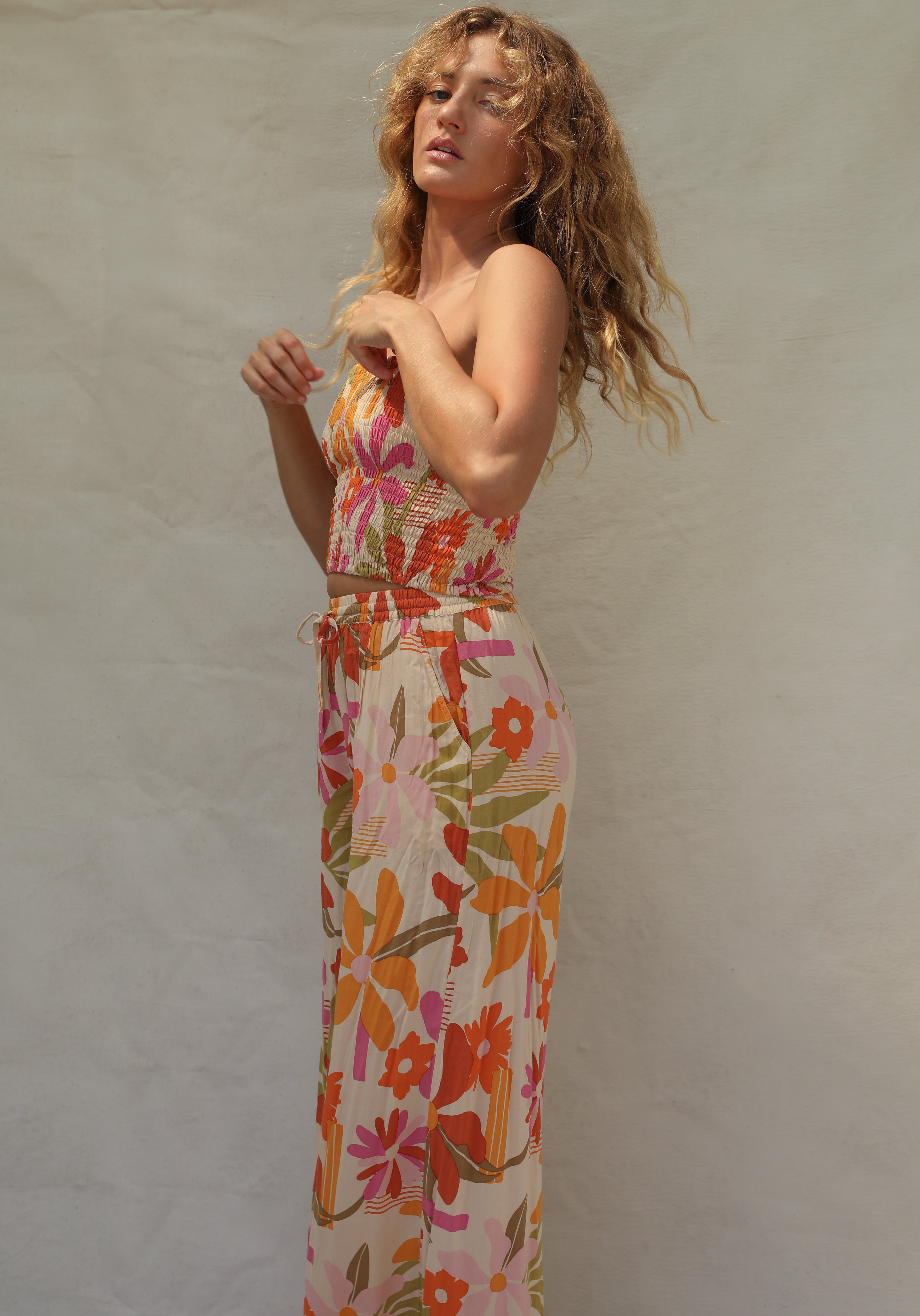 Flora Tube Top - Ikebana