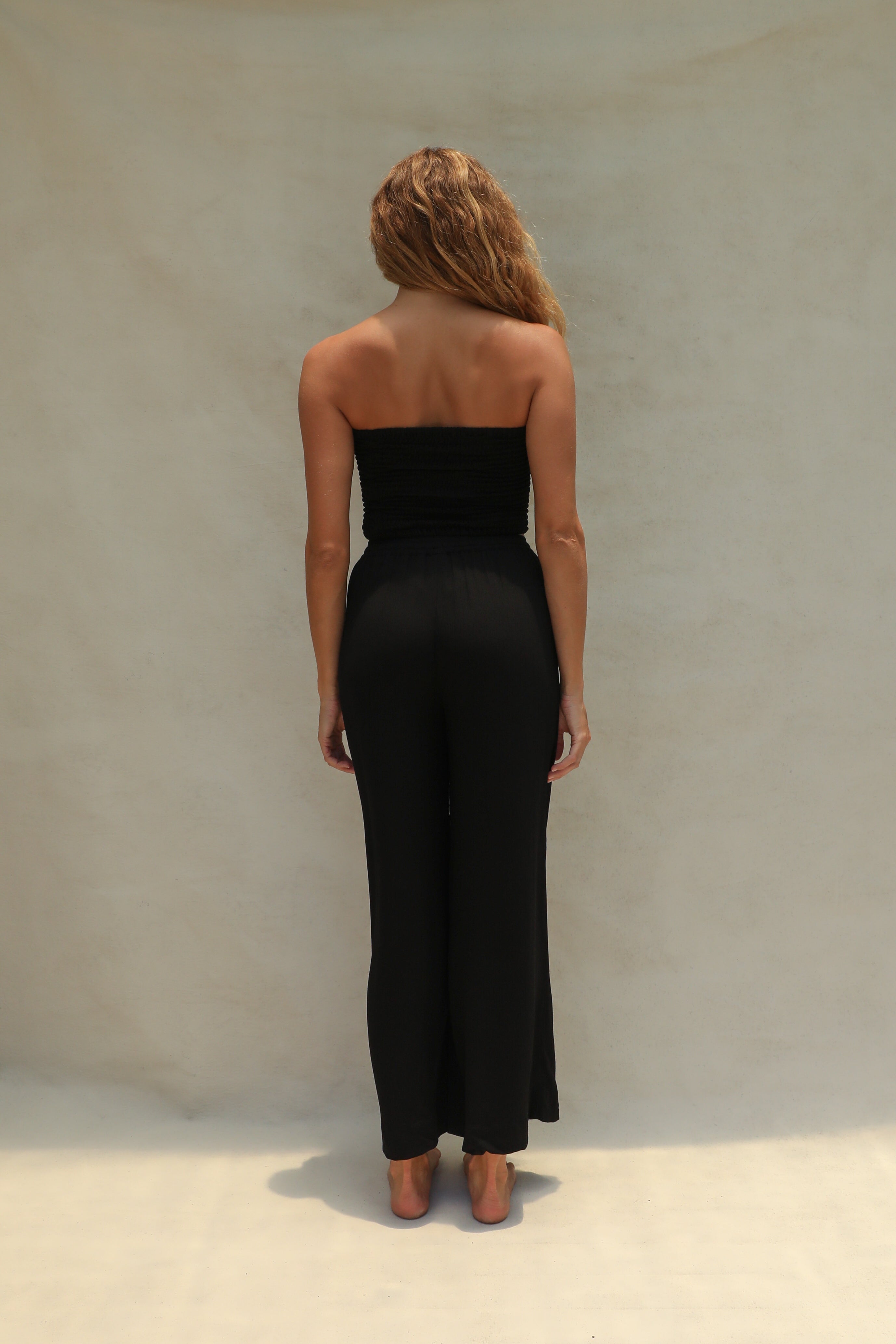Flora Tube Top - Black