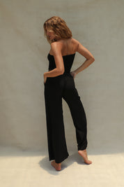 Flora Tube Top - Black