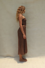 Flora Tube Top - Coco Dot