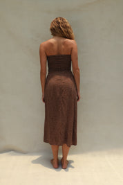 Flora Tube Top - Coco Dot