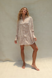 Mimi Shirt Dress - Shifting Sand