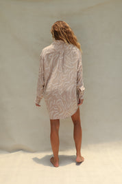 Mimi Shirt Dress - Shifting Sand