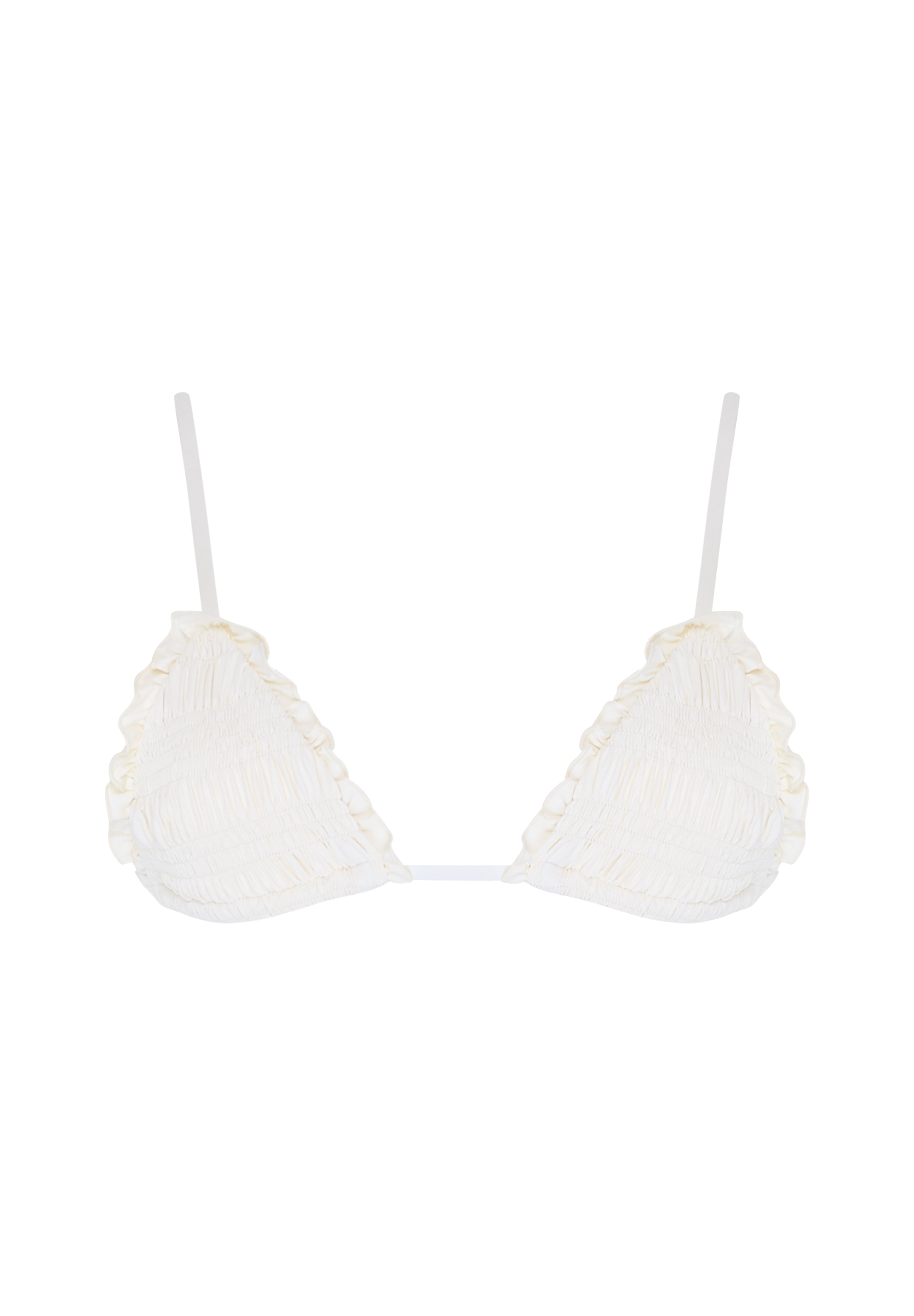 Mae Tri Bikini Top - Coconut