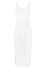 Osaka Crochet Dress - White Crochet