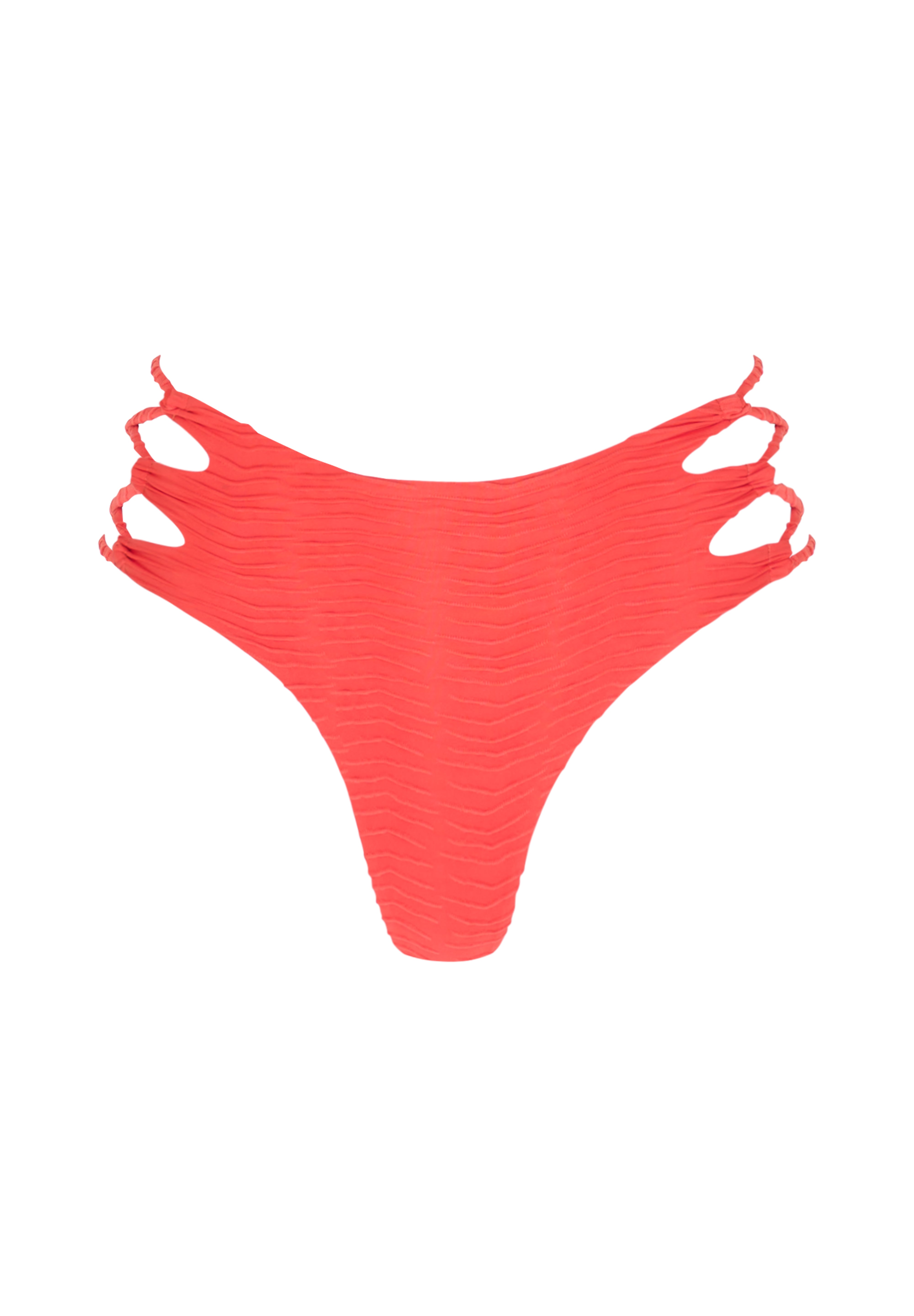 Theo Bikini Bottom - Hibiscus Weave