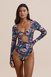 Suka Surf Suit - Tropical Sketch
