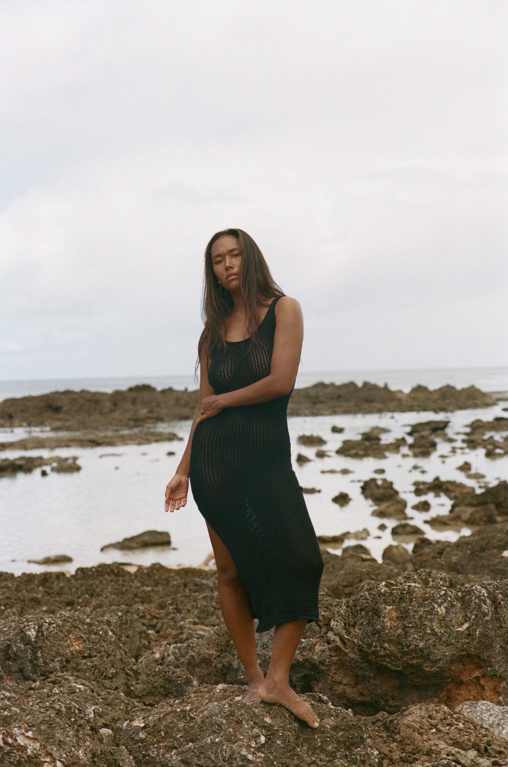 Osaka Crochet Dress - Black Crochet Osaka Crochet Dress - Black Crochet