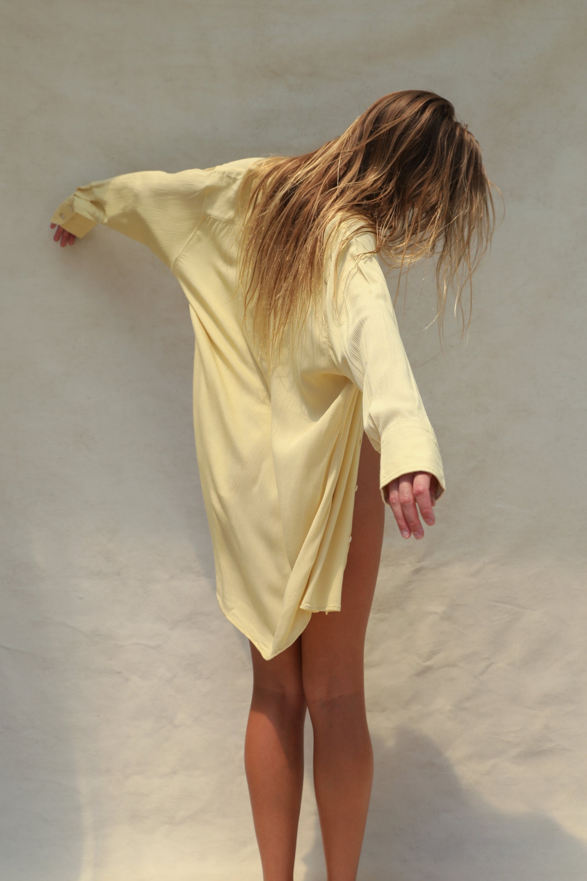 Mimi Shirt Dress - Horchata