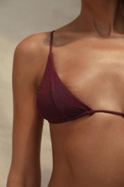 Lina Tri Top - Fig Ripple