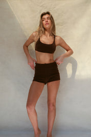 Roma Knit Short - Earth