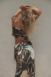 Holiday Wrap Skirt - Prickly Pear