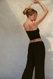 Flora Smocked Tube Top - Stone