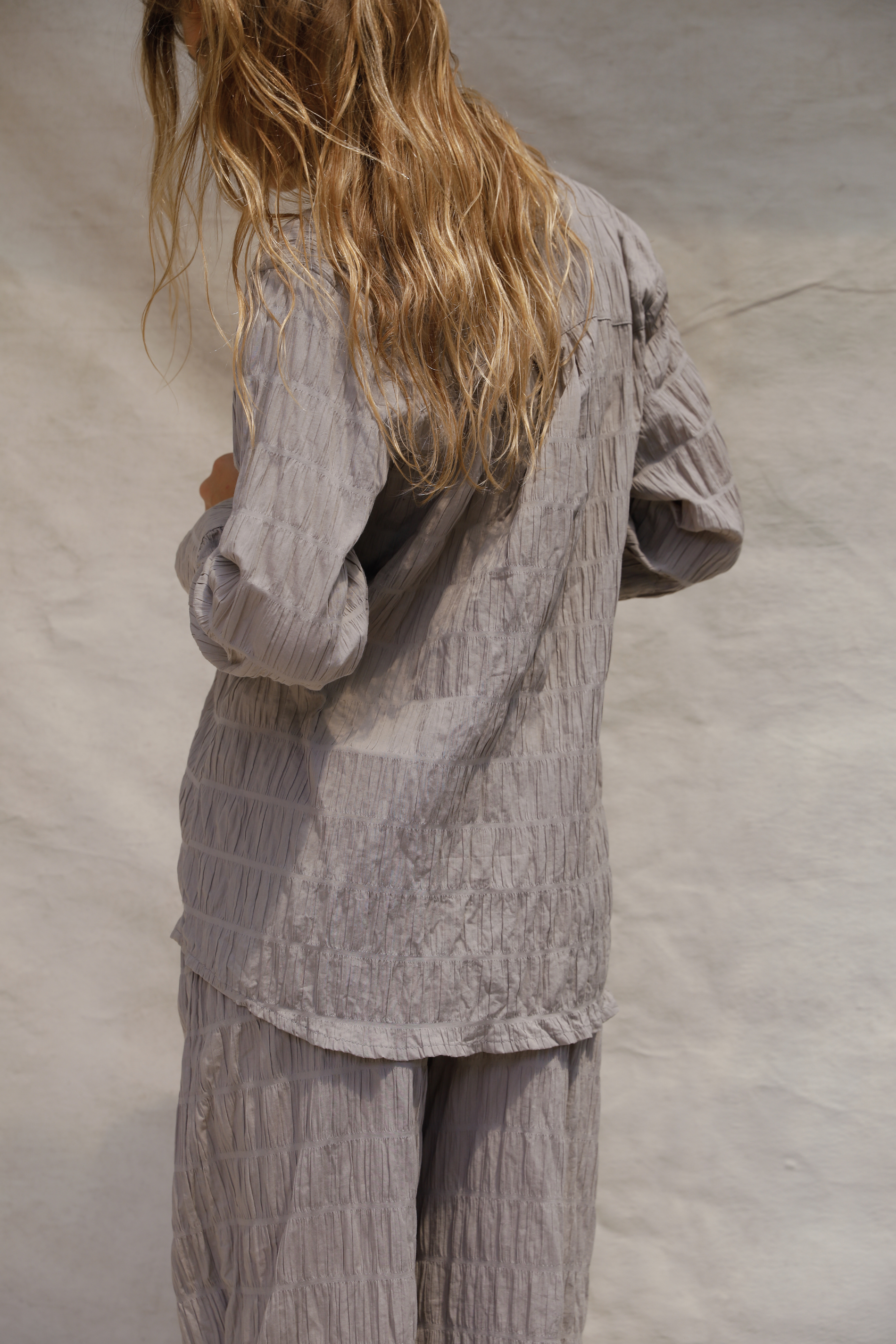 Aya Shirt Smocked - Drift