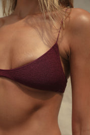 Ines Bikini Top - Fig Ripple
