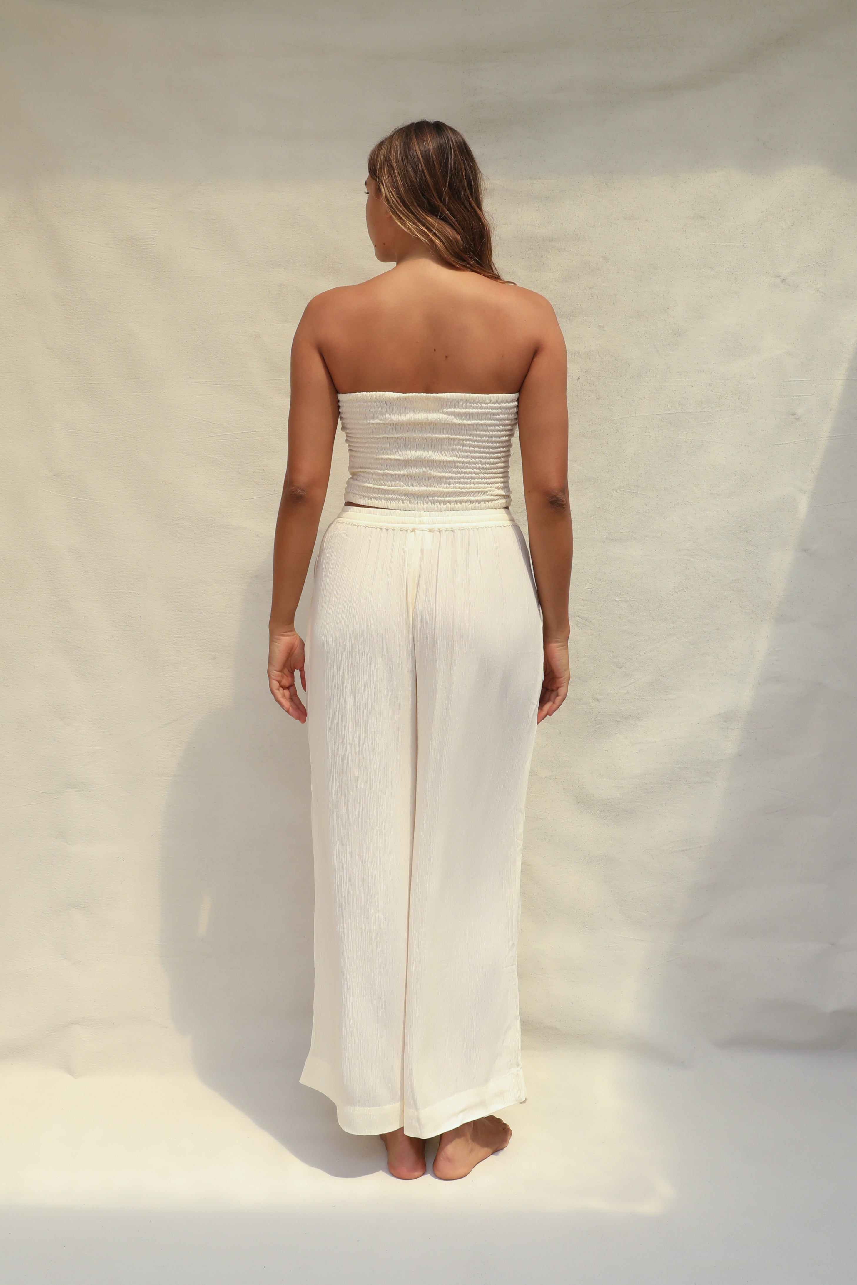 Bruna Pant - Coconut – STONE FOX SWIM