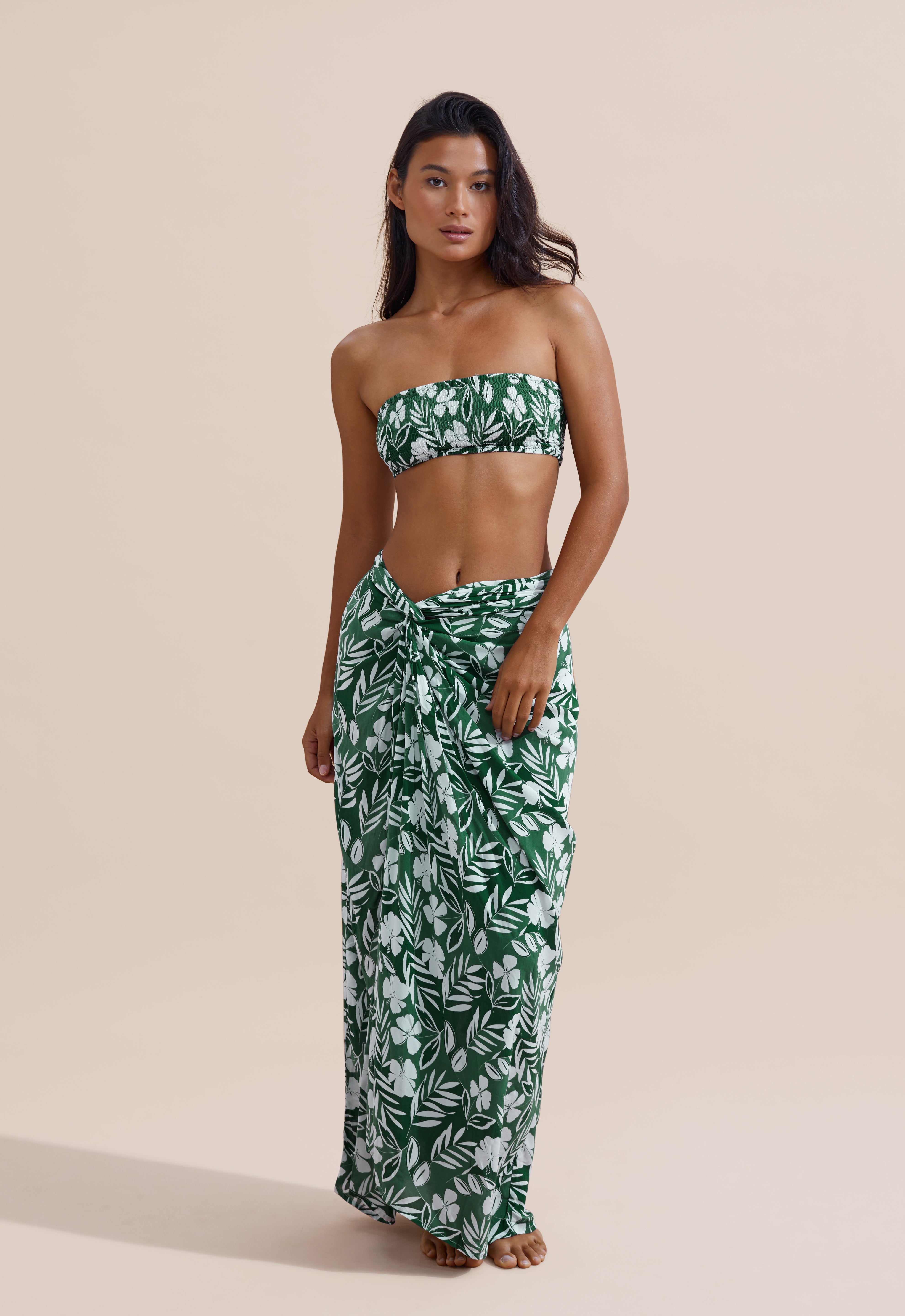 Gia Tube Top - Flora