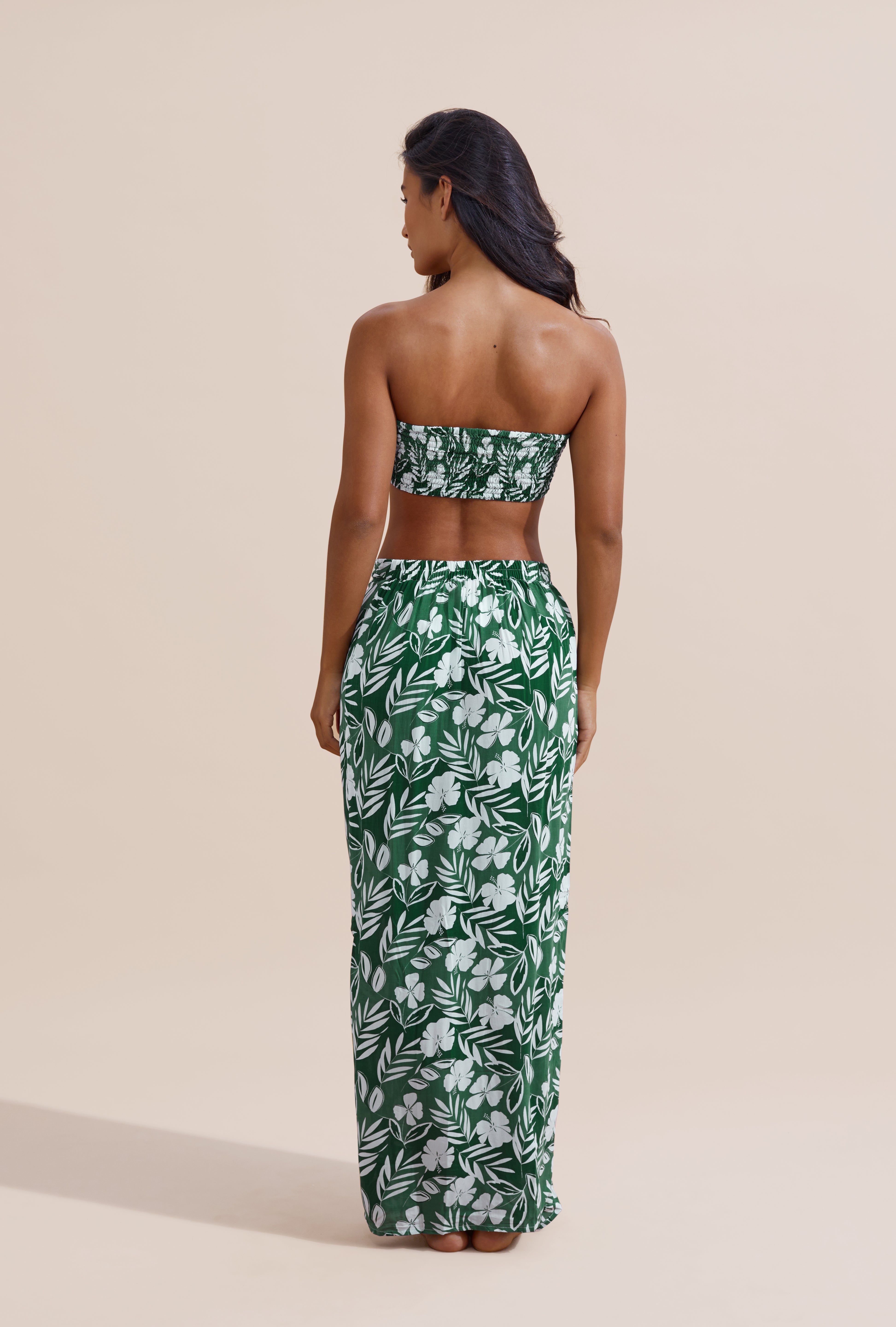 Gia Tube Top - Flora