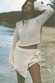 Costa Knit Top - Natural