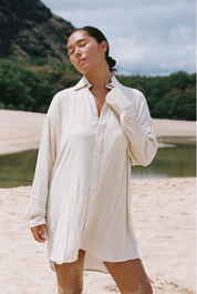Mimi Shirt Dress - Summer Sand