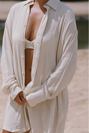 Mimi Shirt Dress - Summer Sand