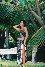 Holiday Wrap Skirt - Prickly Pear