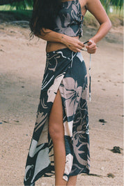 Holiday Wrap Skirt - Prickly Pear