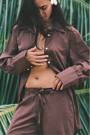 Aya Shirt - Coconut Oil