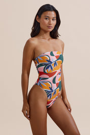 Ecom image model wears Paola One Piece 