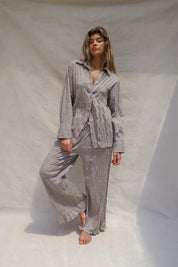 Aya Shirt Smocked - Drift
