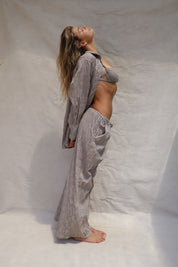 Aya Shirt Smocked - Drift
