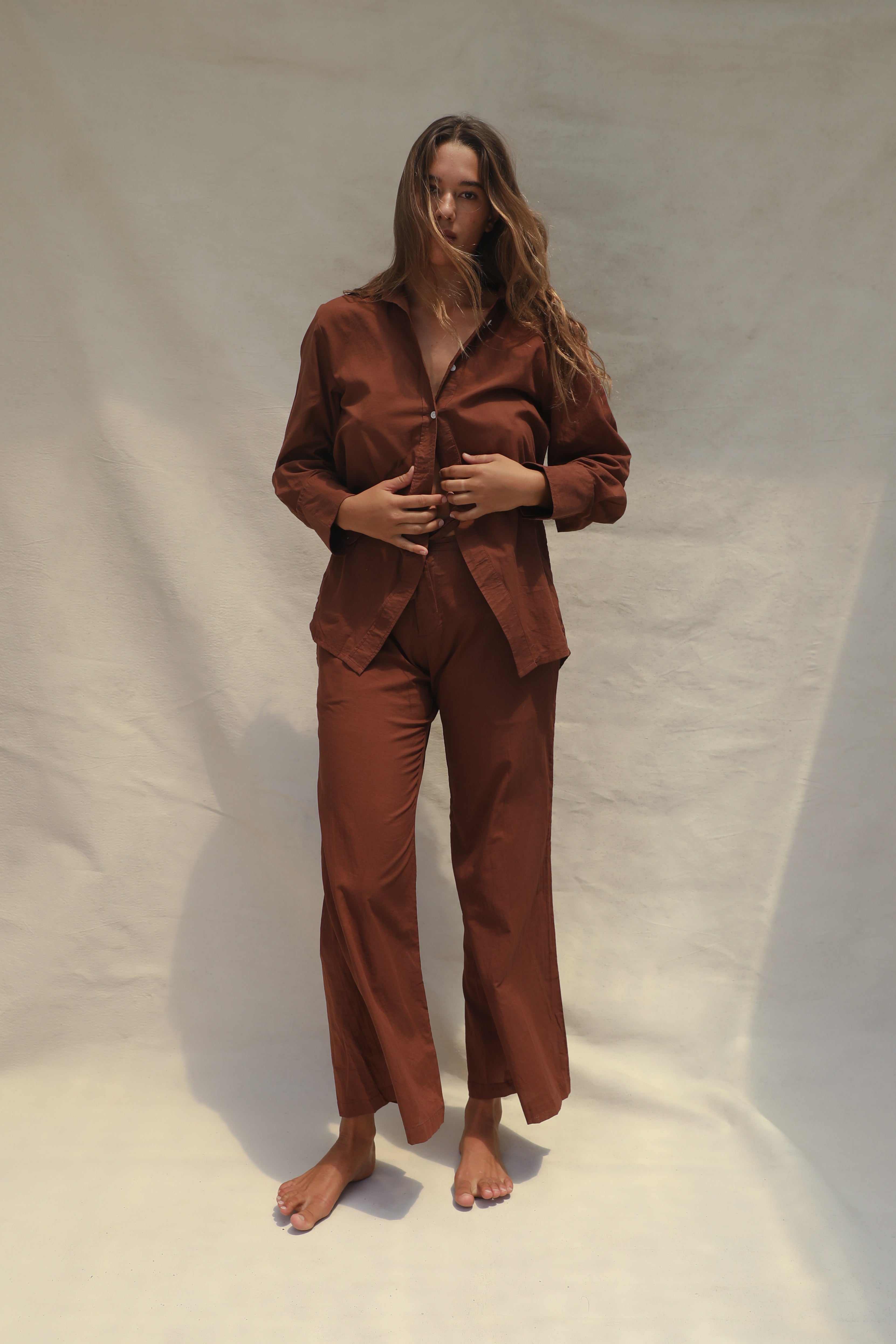 Aya Shirt - Coconut Oil