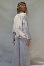 Pre Order Bruna Pant - Chocolate Stripe