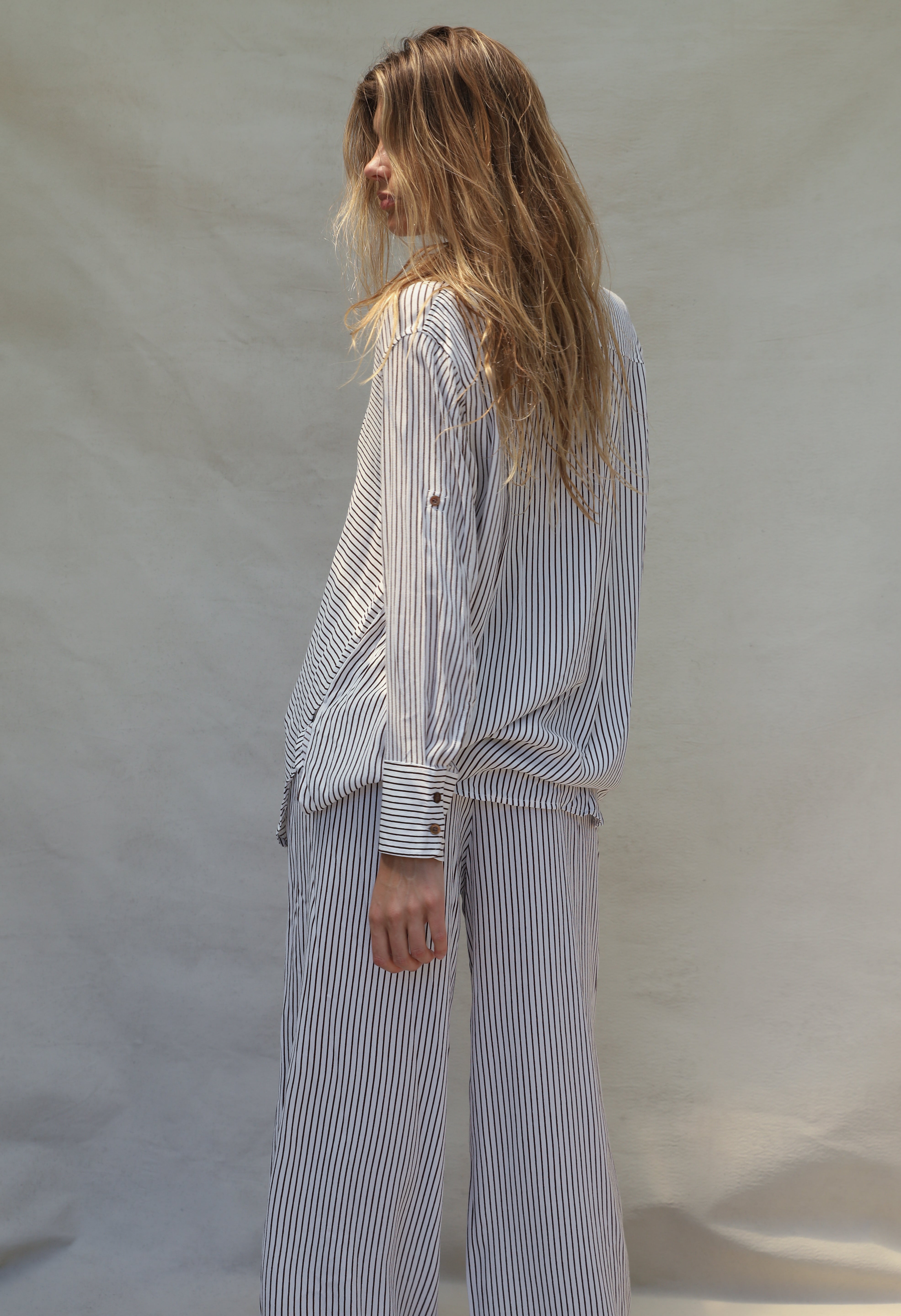 Pre Order Bruna Pant - Chocolate Stripe