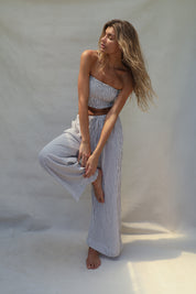 Pre Order Bruna Pant - Chocolate Stripe