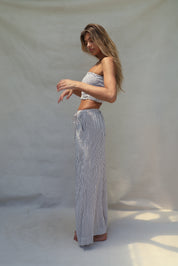 Pre Order Bruna Pant - Chocolate Stripe