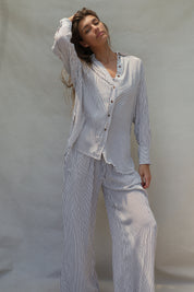 Pre Order Bruna Pant - Chocolate Stripe