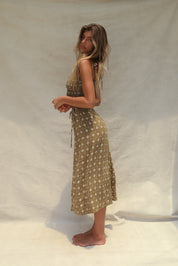 Coco Smocked Cut-Out Tube Top - Vista Flor