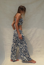 Flora Smocked Tube Top - Hibisco