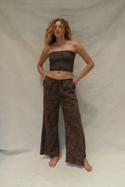 Flora Smocked Tube Top - Selva