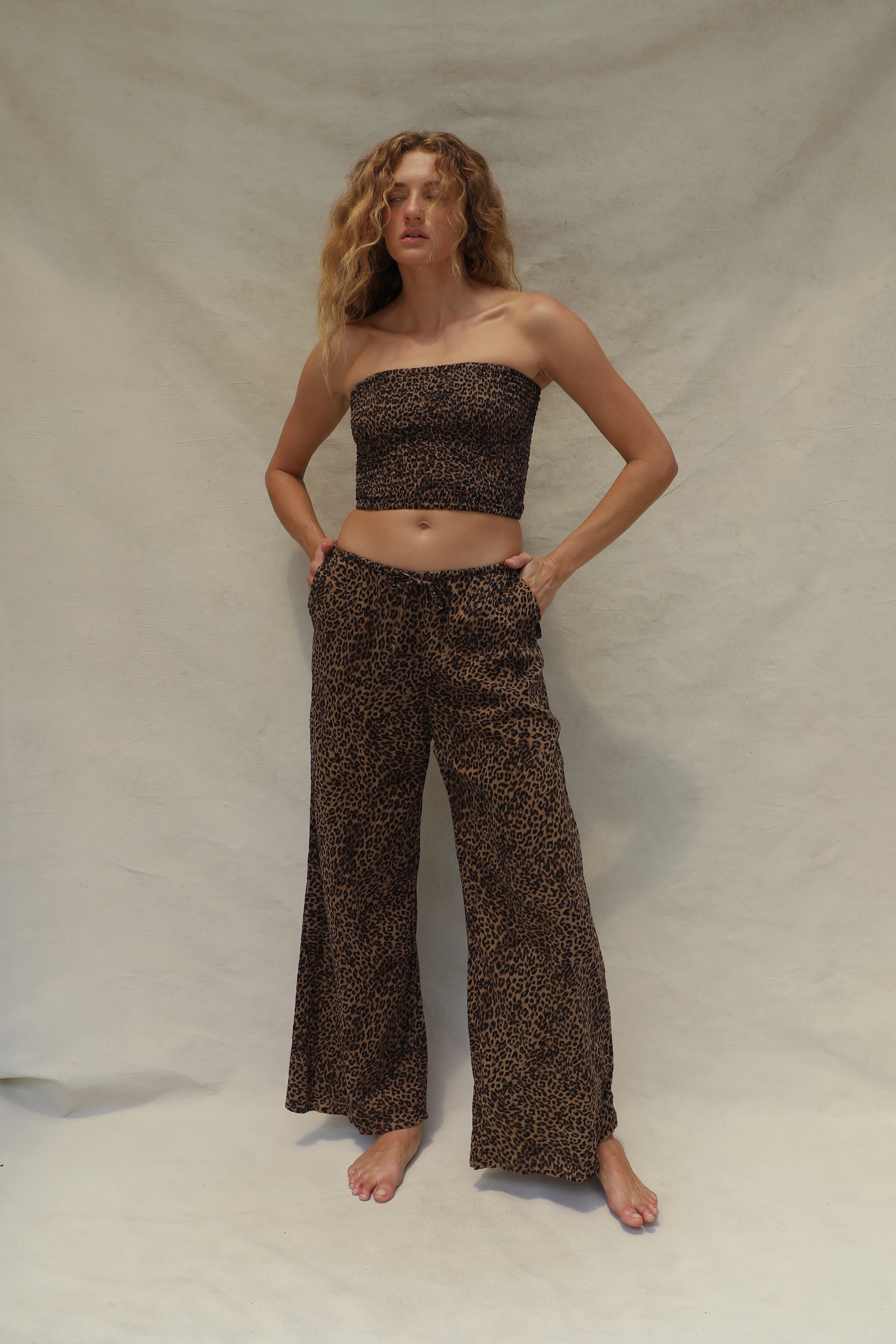 Flora Smocked Tube Top - Selva