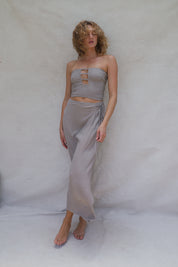 Holiday Wrap Skirt - Drift