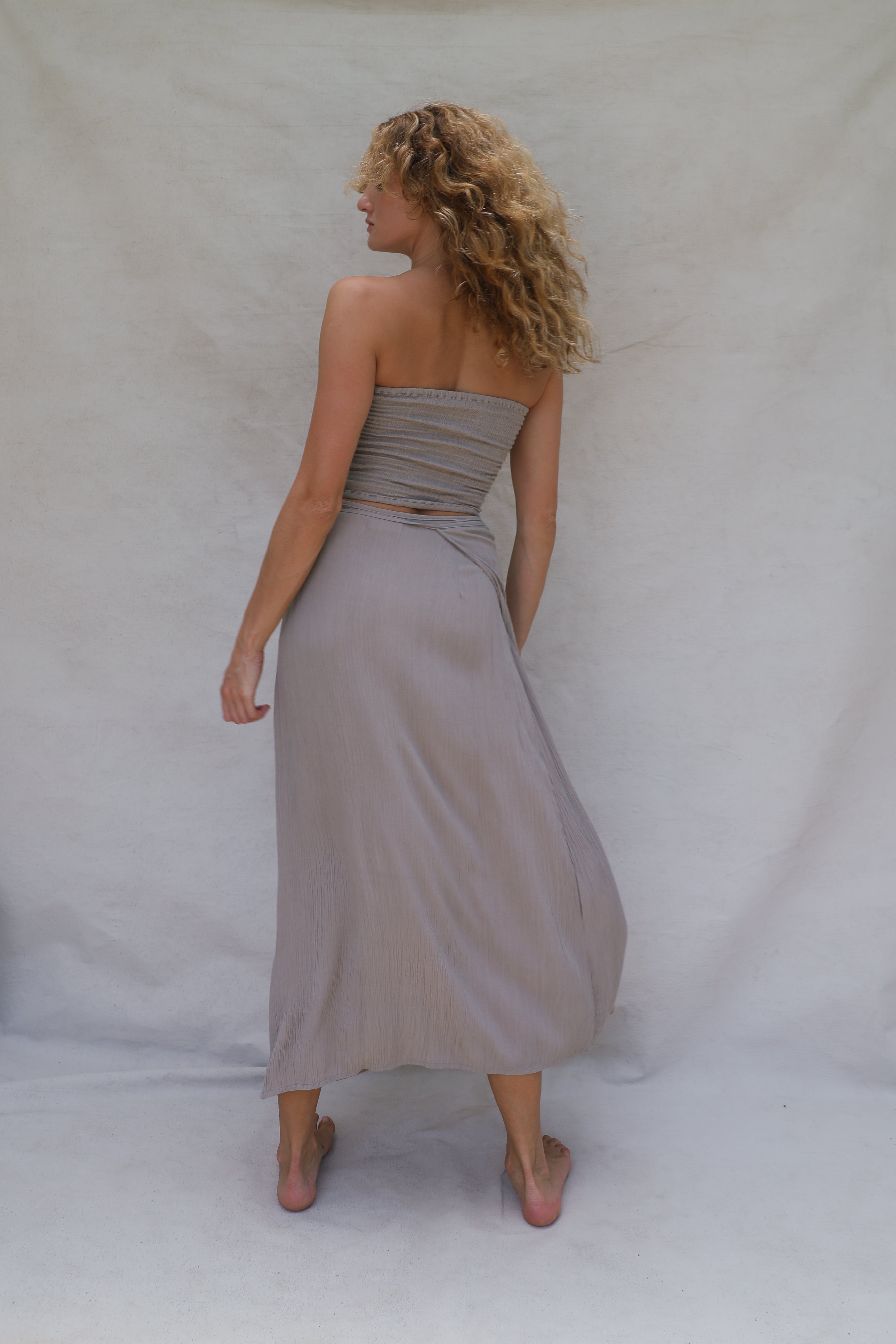 Holiday Wrap Skirt - Drift