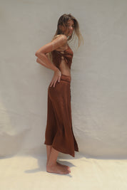 Holiday Wrap Skirt - Coconut Oil